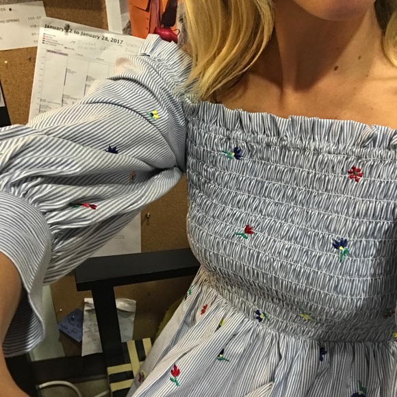 SUNO off the shoulder blouse sz 4 - Picture 2 of 3